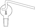 Adapter, 75-Degree Bend, Kjeldahl Trap